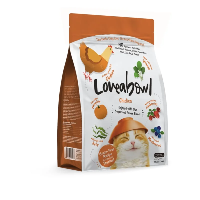    - Kitten food  [2 FOR $35.80 | 1KG] Loveabowl Chicken Dry Cat Food (2 Sizes)