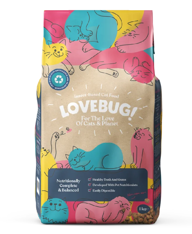    - Purina Pro Plan cat food palatability  Lovebug™ Insect-Based Dry Cat Food