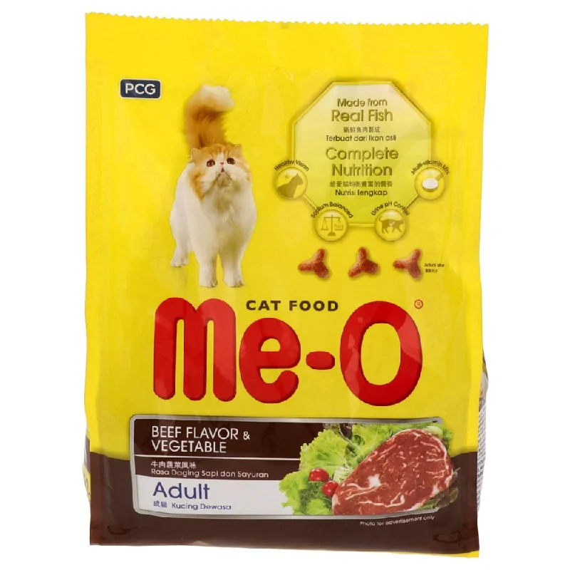    - Hypoallergenic cat food  ME-O CAT FOOD ADULT BEEF AND VEGETABLE 450 GM