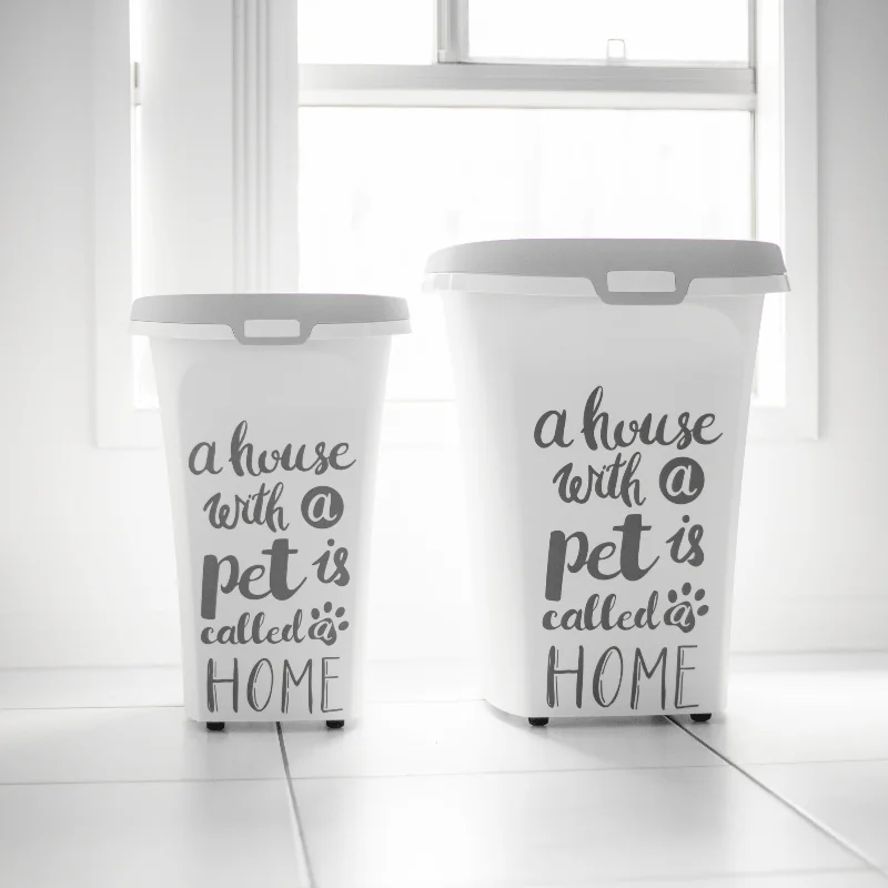 1. **Dog chest harness is anti-breakaway**Moderna 'Pet Wisdom' Container, Pet Food Storage Bin on Wheels, 2 Sizes 1. **Dog chest harness is anti-breakaway**Moderna 'Pet Wisdom' Container, Pet Food Storage Bin on Wheels, 2 Sizes