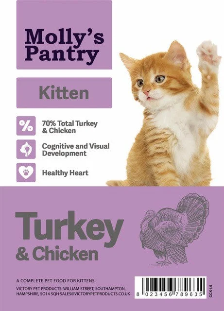    - Wholesale cat food prices  Molly's Pantry Kitten Food Turkey and Chicken