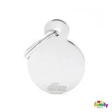 7. **Pet clothes are thickened in winter**My Family Pet Tags Chrome Circle