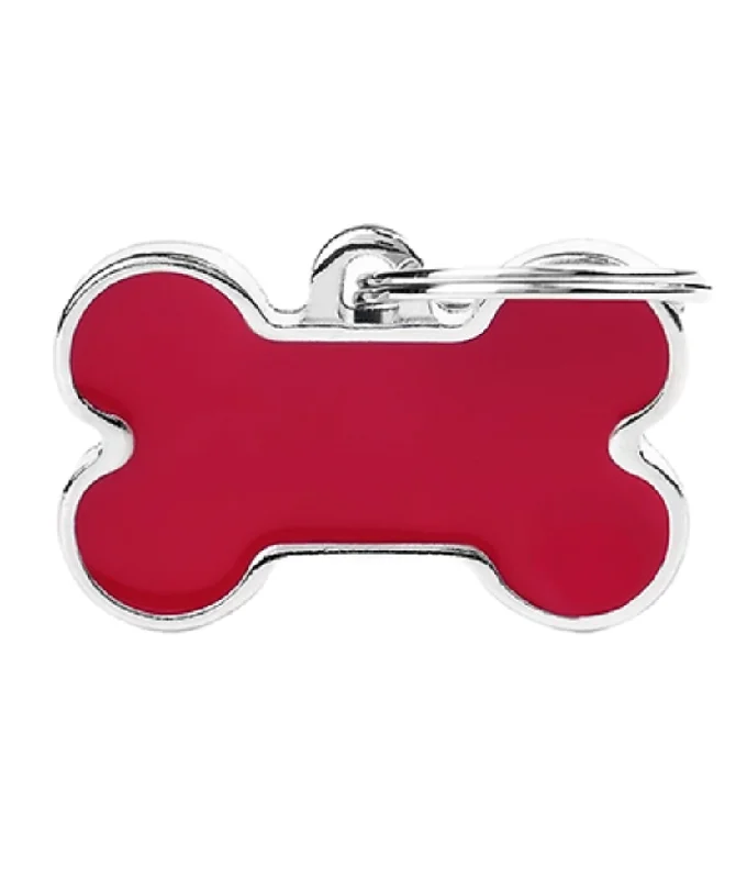 10. **Dog bathing brush massage**My Family Reflective Small Bone ID Tag with Film