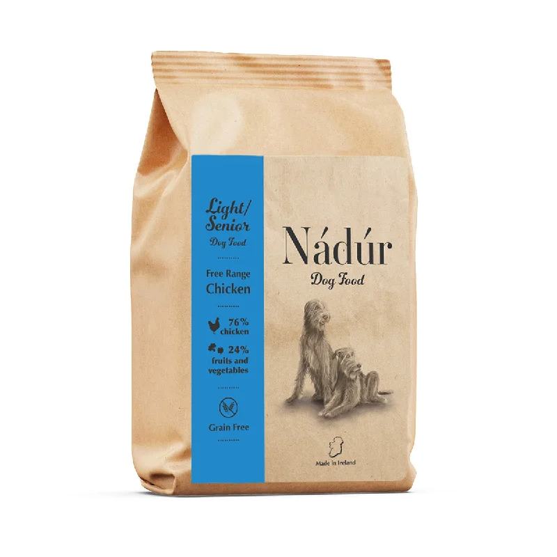  -High-fiber dog foodNadur - Senior / Light - Superfood Free Range Chicken