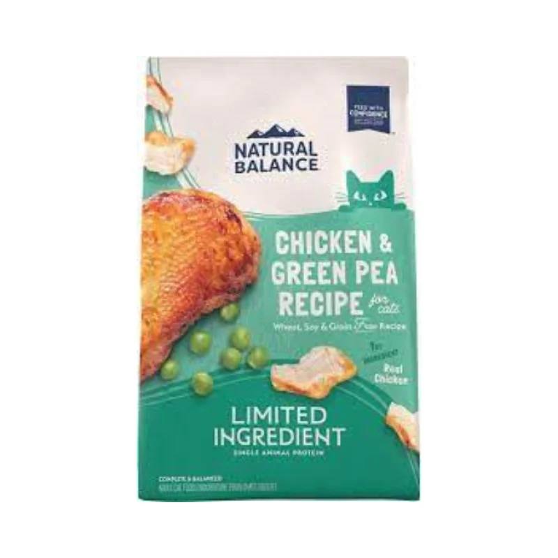    - Kitten food  Natural Balance Green Pea & Chicken Cat
