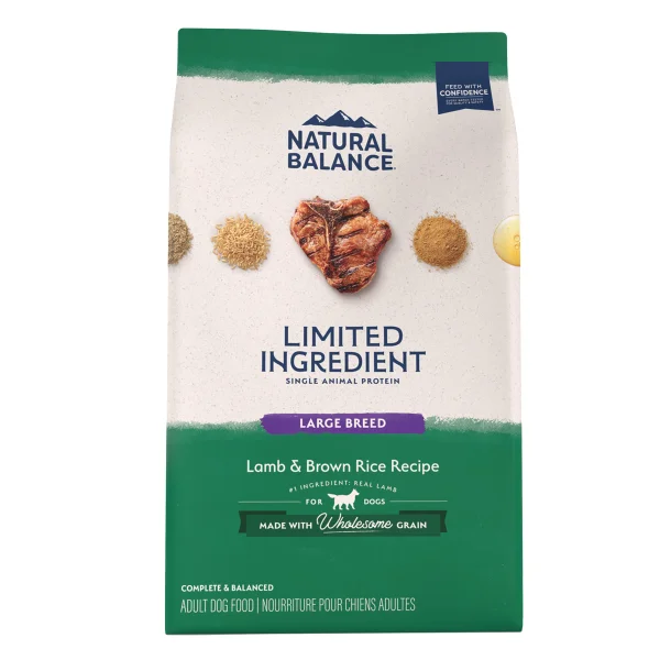 - The effect of dog food on hairNatural Balance Large Breed LID Lamb & Rice