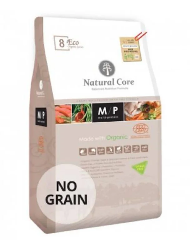 - Food for picky dogsNatural Core Eco Organic 8 Multi-Protein Grain Free Dog Dry Food 5.2kg - Food for picky dogsNatural Core Eco Organic 8 Multi-Protein Grain Free Dog Dry Food 5.2kg