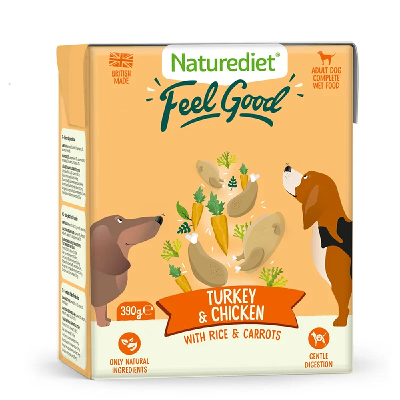 - Hypoallergenic dog foodNature Diet Feel Good Turkey & Chicken