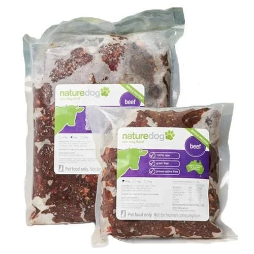 - Food for picky dogsNature Dog Beef Frozen Raw Dog Food 2kg