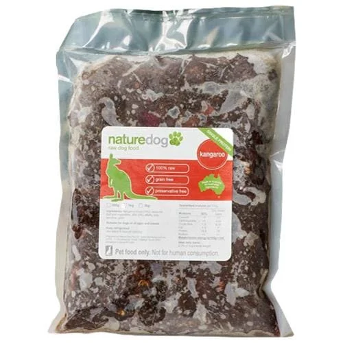 - Tear stain dog foodNature Dog Kangaroo Frozen Raw Dog Food 2kg
