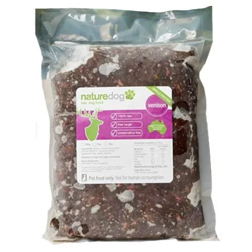 - Dog food discountsNature Dog Venison Frozen Raw Dog Food 2kg