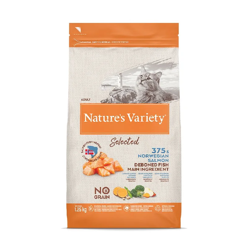 6. **Special Needs**  Nature's Variety Cat Norwegian Salmon 1.25kg