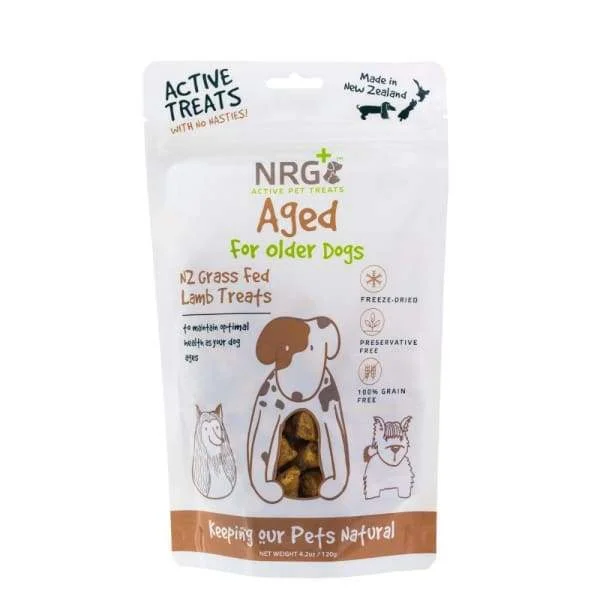Dog FoodNRG+ Active Ageing Care Freeze Dried Dog Treats 120g