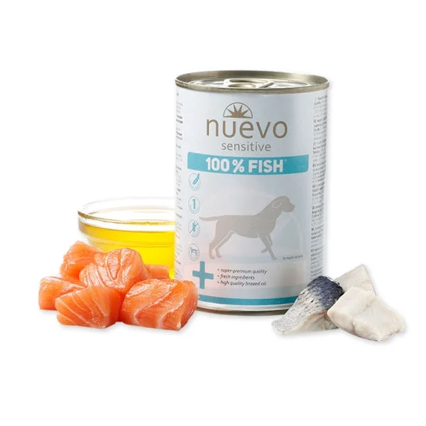 - Dog food improves immunityNuevo Dog Adult - Sensitive Fish