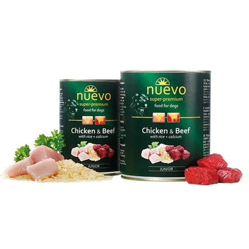 -Grain-free dog food recommendationNuevo Dog Junior - Chicken & Beef with Rice