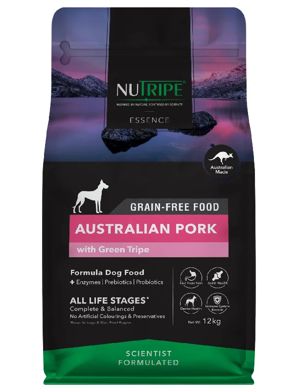 - Food for small dogsNutripe Essence Australian Pork with Green Tripe Dog Food (3 Sizes)