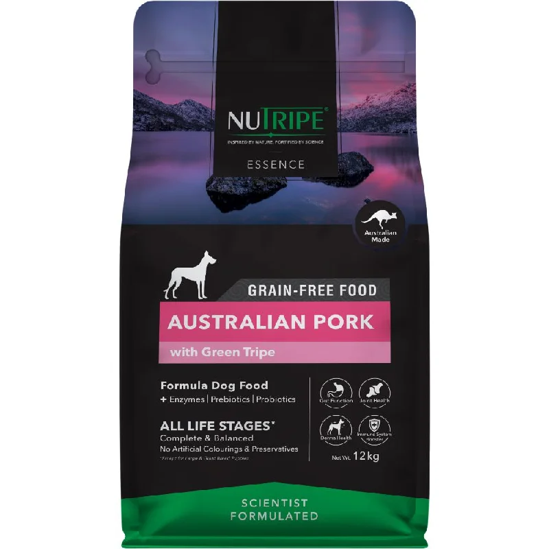 - The effect of dog food on hairBUNDLE DEAL w FREE TOPPER': Nutripe Essence Australian Pork with Green Tripe Grain-Free Dry Dog Food - The effect of dog food on hairBUNDLE DEAL w FREE TOPPER': Nutripe Essence Australian Pork with Green Tripe Grain-Free Dry Dog Food