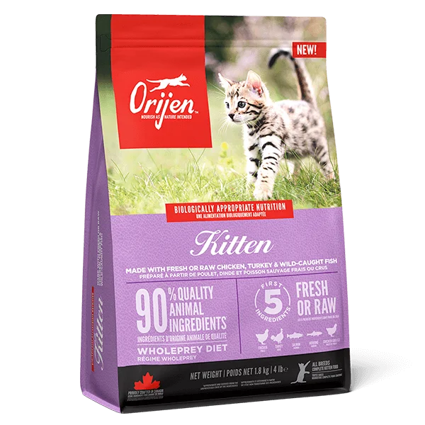    - Royal Canin cat food recommendations  Orijen Kitten