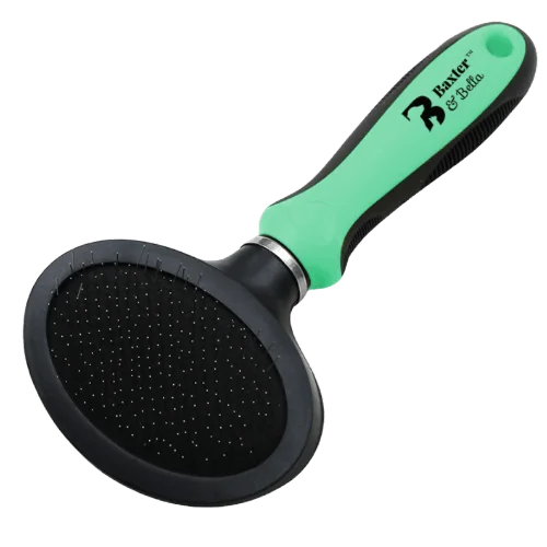 2. **Cat toy cat teaser**Oval Slicker Brush for Cats  - Baxter & Bella