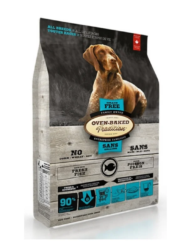  -Cost-effective dog foodOven Baked Tradition Grain Free Fish Dog Dry Food (3 Sizes)