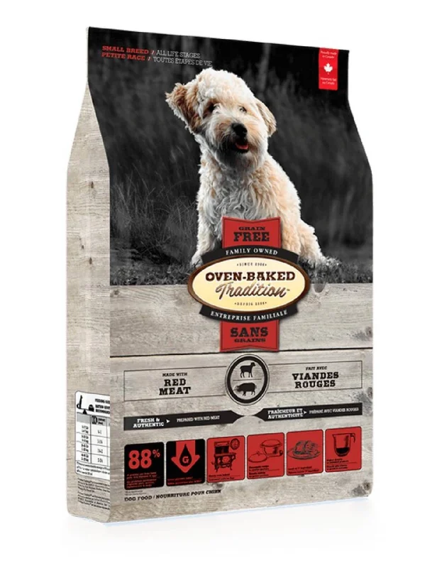 - Gastrointestinal conditioning dog foodOven Baked Tradition Grain Free Red Meat(Small Breed) Dog Dry Food 5lb/2.27kg - Gastrointestinal conditioning dog foodOven Baked Tradition Grain Free Red Meat(Small Breed) Dog Dry Food 5lb/2.27kg