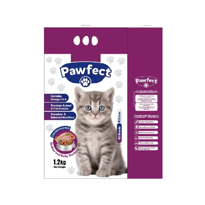 Cat FoodPAWFECT KITTEN FOOD 1.2kg