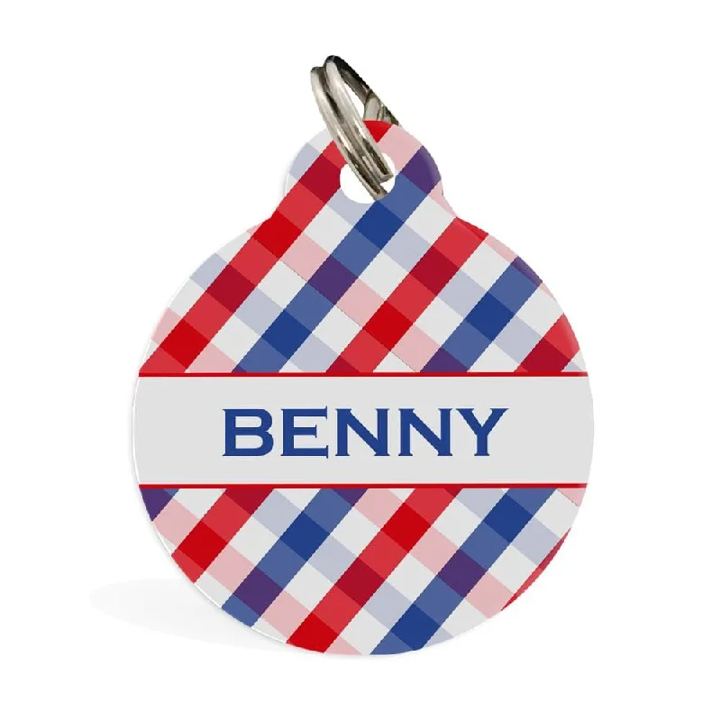 7. **Dog traction rope is automatically retractable**Pet ID Tag - Picnic Time