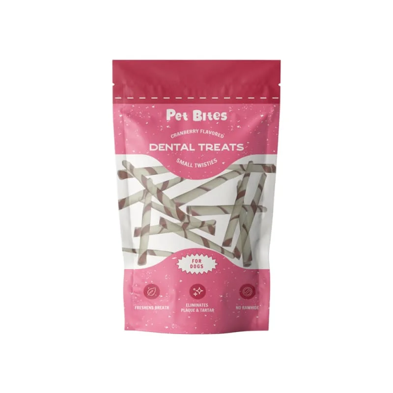 - ProNevus dog food palatabilityPet Bites Cranberry Infused Small Twisties Dental Dog Treats 200g - ProNevus dog food palatabilityPet Bites Cranberry Infused Small Twisties Dental Dog Treats 200g