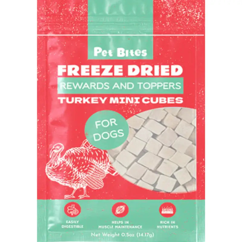 - Dog food online shopping recommendationPet Bites Freeze Dried Rewards and Toppers Turkey Mini Cubes for Dogs 14g - Dog food online shopping recommendationPet Bites Freeze Dried Rewards and Toppers Turkey Mini Cubes for Dogs 14g
