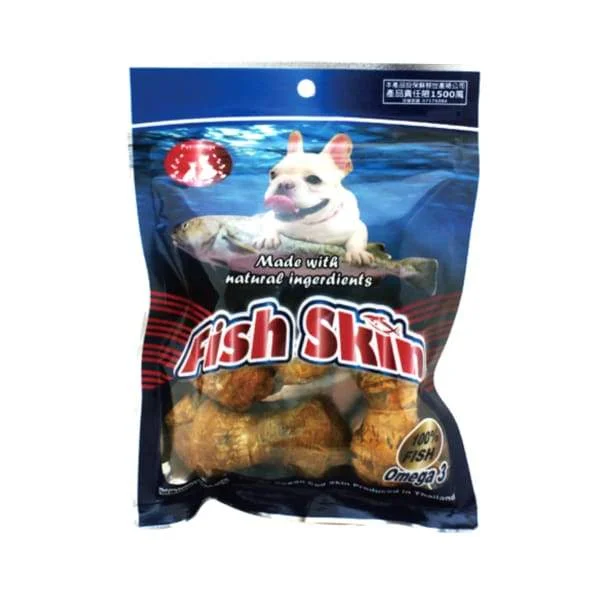 - Tear stain dog foodPet Village Cod Skin Knotted Bone Smoked 100g