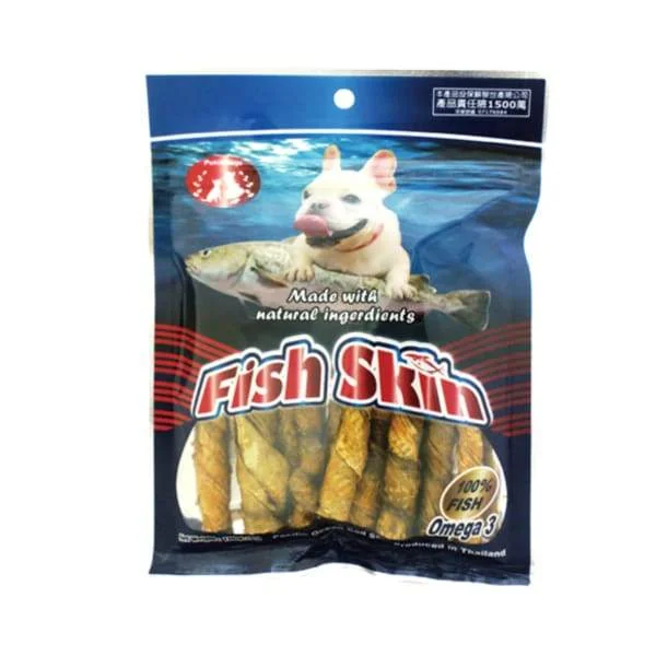 - How is Birgi dog foodPet Village Cod Skin Thin Stick Smoked Dog Treats 100g