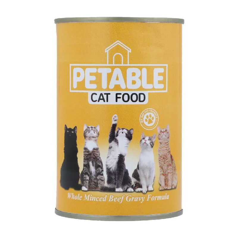    - Cat food for digestive health  Petable Cat Food Beef