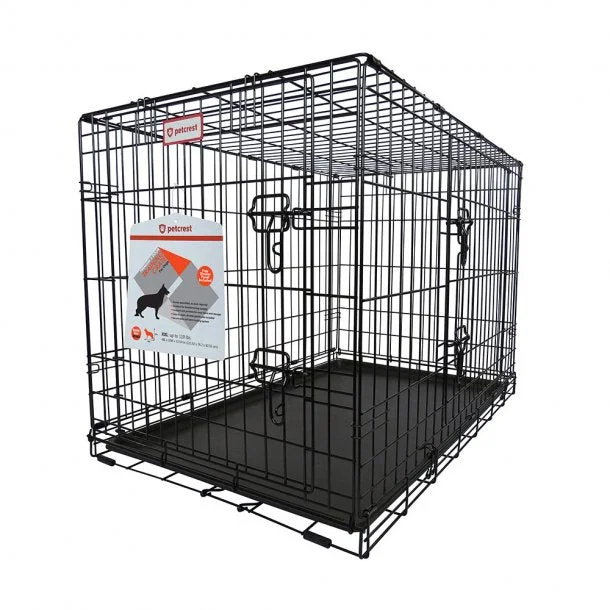 2. **Dog raincoat is waterproof and windproof**Petcrest Double Door Dog Crate