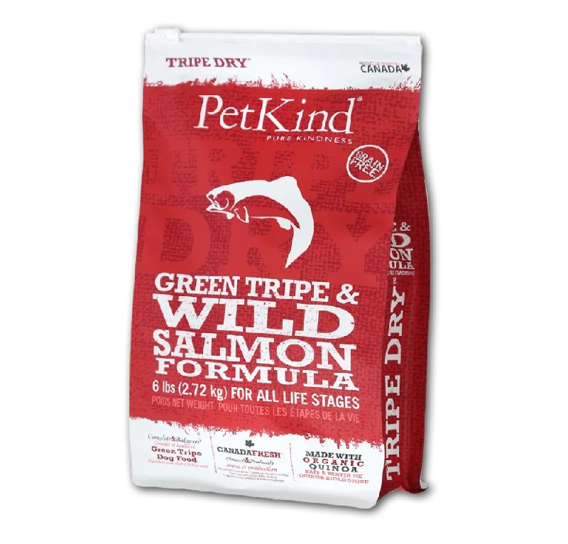 - The effect of dog food on dental healthPetKind Green Tripe & Wild Salmon Dry Formula - The effect of dog food on dental healthPetKind Green Tripe & Wild Salmon Dry Formula