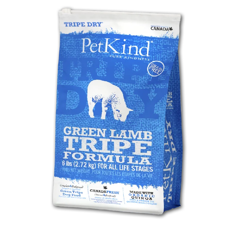 - Dog food nutritional analysisPetKind Lamb & Lamb Tripe Formula