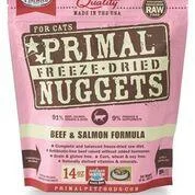    - Affordable cat food with good quality  Primal Cat - Freeze Dried - Beef and Salmon