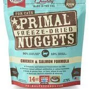    - Cat food for picky eaters  Primal Cat - Freeze Dried - Chicken and Salmon