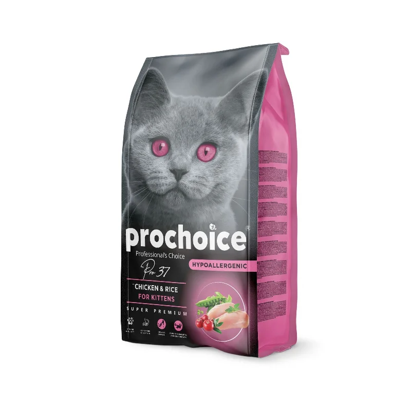 - Cat food for coat health Prochoice Pro37 Hypoallergenic Kitten Food – Chicken And Rice - Cat food for coat health Prochoice Pro37 Hypoallergenic Kitten Food – Chicken And Rice