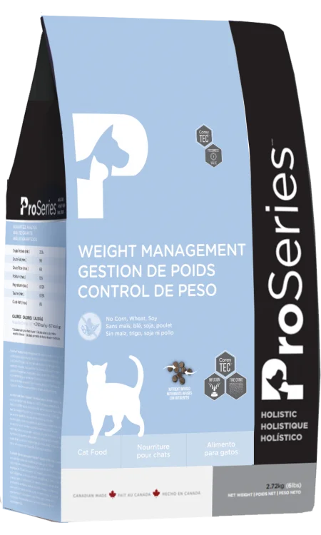    - Cat food for spayed/neutered cats  ProSeries Weight Management Cat Food