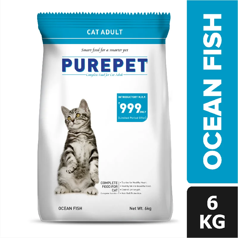Cat FoodPurepet Ocean Fish Adult Cat Dry Food