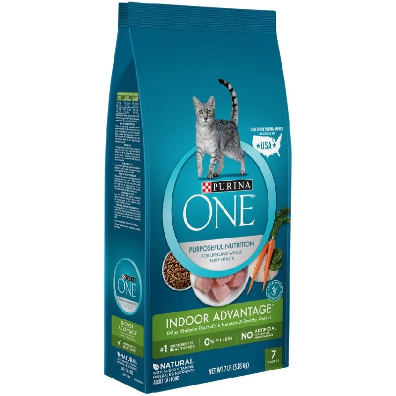 3. **Ingredient-Related** Purina ONE Indoor Advantage Hairball & Healthy Weight Formula Dry Cat Food 3. **Ingredient-Related** Purina ONE Indoor Advantage Hairball & Healthy Weight Formula Dry Cat Food