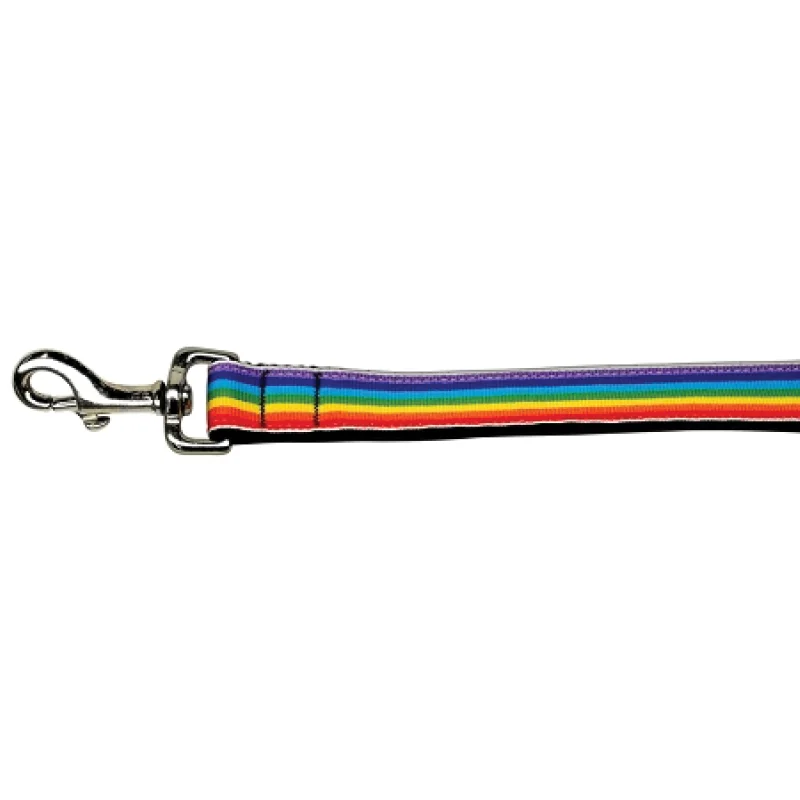 6. **Cat nest winter warmth**Rainbow Striped Nylon Leash