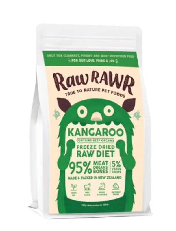 - High protein dog foodRaw Rawr Balance Diet Freeze Dried Kangaroo & Beef Dog Dry Food (2 Sizes) - High protein dog foodRaw Rawr Balance Diet Freeze Dried Kangaroo & Beef Dog Dry Food (2 Sizes)