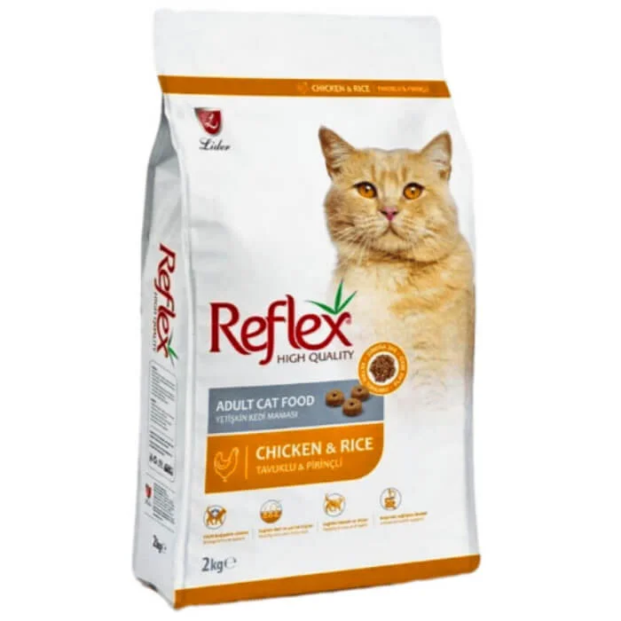    - Natural ingredient cat food  Reflex Adult Cat Food Chicken