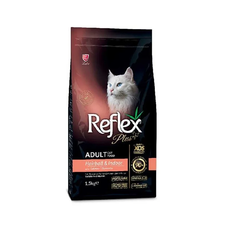 - Hill's Science Diet cat food price Reflex Plus Cat Food Hair Ball & Indoor with Salmon – 1.5 Kg - Hill's Science Diet cat food price Reflex Plus Cat Food Hair Ball & Indoor with Salmon – 1.5 Kg