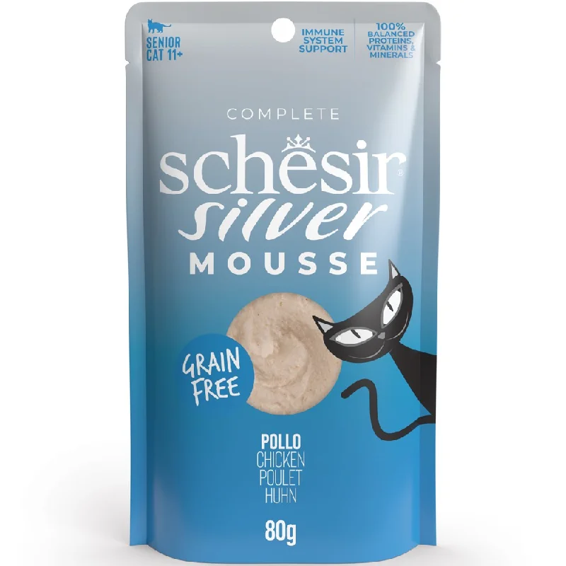 - Royal Canin cat food recommendations 15% OFF: Schesir Silver Mousse Chicken Grain-Free Senior Pouch Cat Food 80g - Royal Canin cat food recommendations 15% OFF: Schesir Silver Mousse Chicken Grain-Free Senior Pouch Cat Food 80g