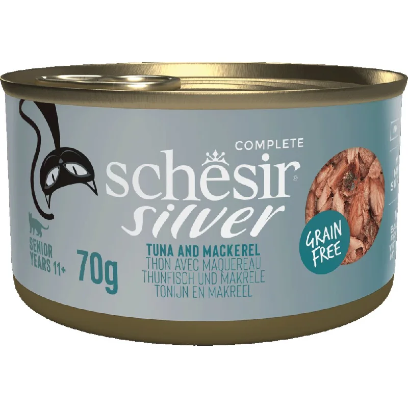 - Recommended online stores for cat food 15% OFF: Schesir Silver Tuna & Mackerel in Broth Grain-Free Senior Canned Cat Food 70g - Recommended online stores for cat food 15% OFF: Schesir Silver Tuna & Mackerel in Broth Grain-Free Senior Canned Cat Food 70g