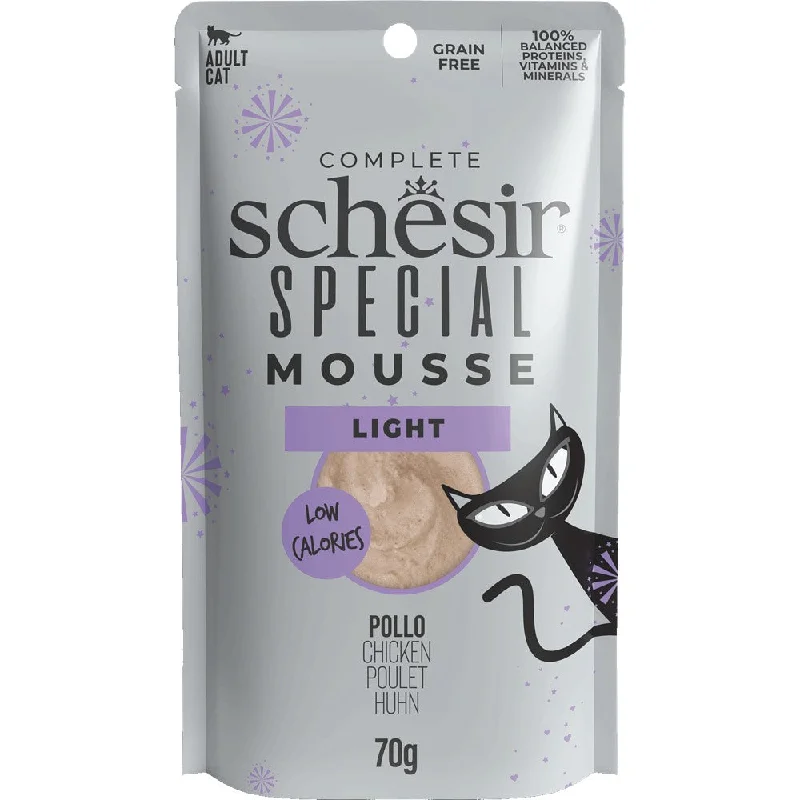 - Weight management cat food 15% OFF: Schesir Special Mousse Light Chicken Grain-Free Adult Pouch Cat Food 70g - Weight management cat food 15% OFF: Schesir Special Mousse Light Chicken Grain-Free Adult Pouch Cat Food 70g