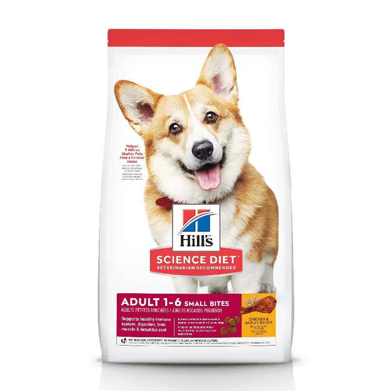 - Special food for puppiesScience Diet Adult Small Bites Chicken & Barley