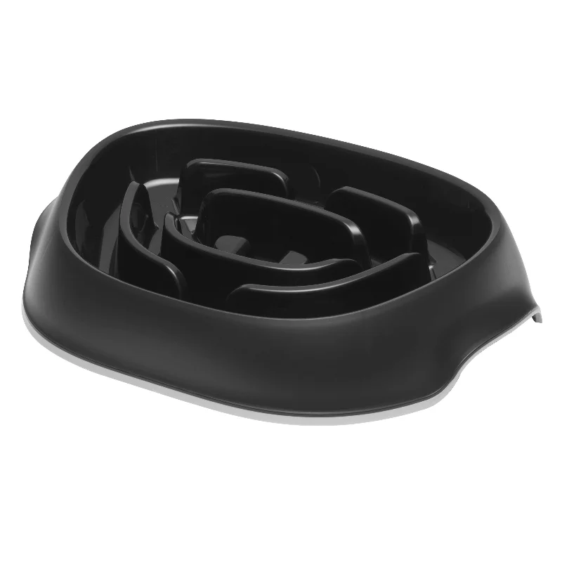 10. **Dog bathing brush massage**Moderna Slomo Slow Feeder Dog Bowl 950ml, Black